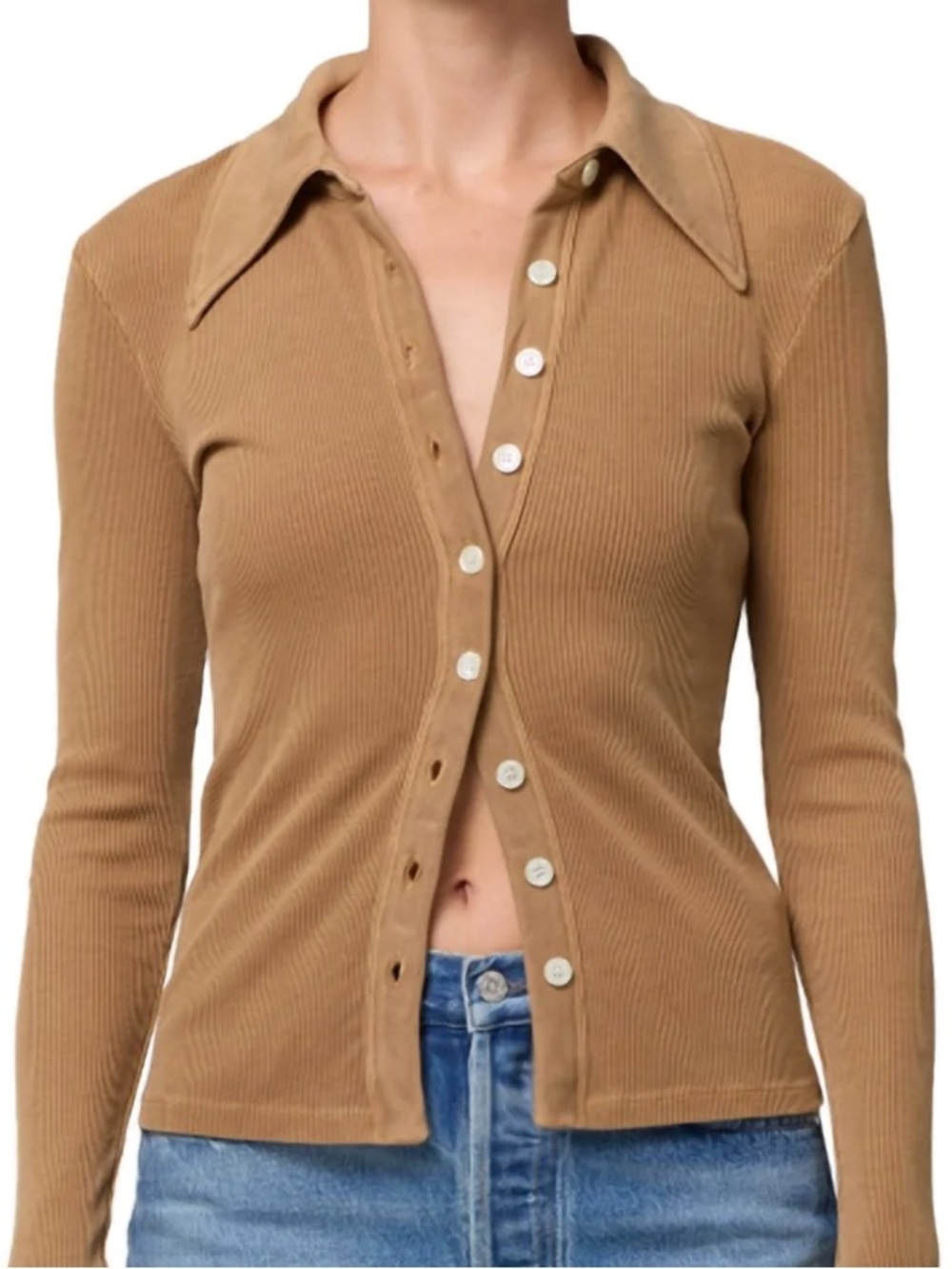 CITIZENS OF HUMANITY “GILA” Button-Front Shirt